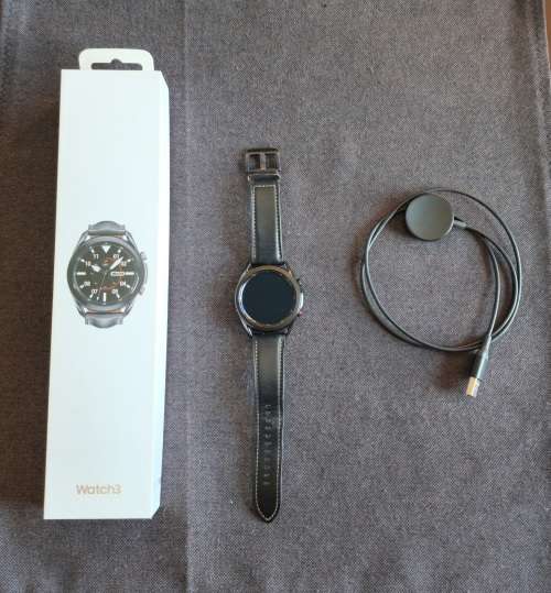 Samsung galaxy watch3 45mm lte and bluetooth.