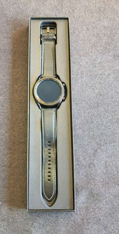 Samsung galaxy watch3 45mm lte and bluetooth.