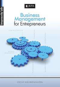 Business Management for Entrepreneurs - Juta