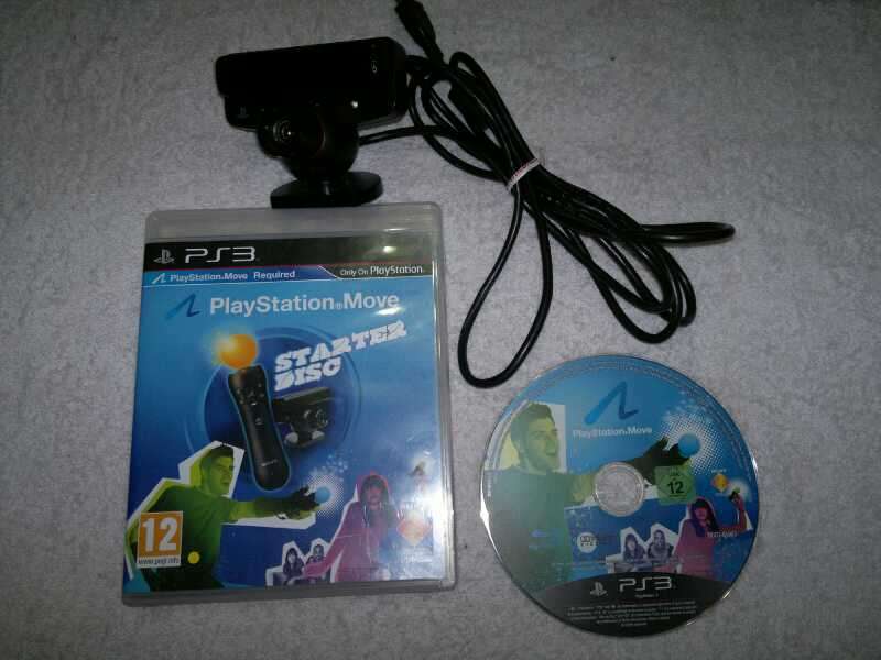 Move Camera and Starter Disc for PS3