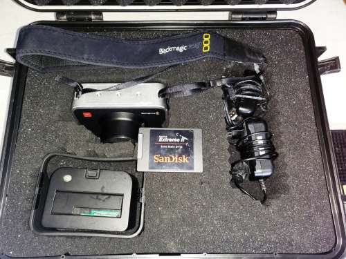 Blackmagic Design Production Camera 4K (EF Mount) For Sale with Vanguard Supreme Series hard case!