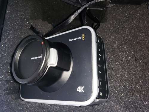 Blackmagic Design Production Camera 4K (EF Mount) For Sale with Vanguard Supreme Series hard case!