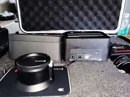 Blackmagic Design Production Camera 4K (EF Mount) For Sale with Vanguard Supreme Series hard case!
