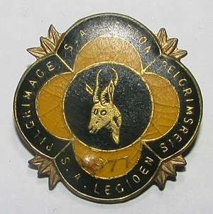 SA Legion Pin - Dated 1977