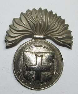 SADF - De Mist Commando Chromed Cap Badge