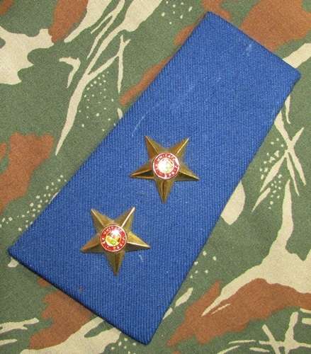 SADF -  SAAF Lieutenant Rank Board