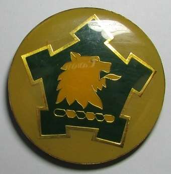 SADF - Lions Head Commando Shoulder Flash ( Larger Type )