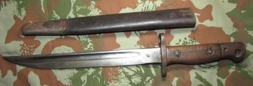 British Pattern 1907 Wilkinson Bayonet with Scabbard