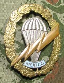 Maxican Army Parachute Rifle Brigade Beret Badge