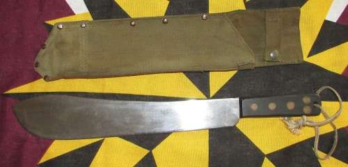 SADF - Special Forces Machete with Sheath - Make Martindale " Birmingham "