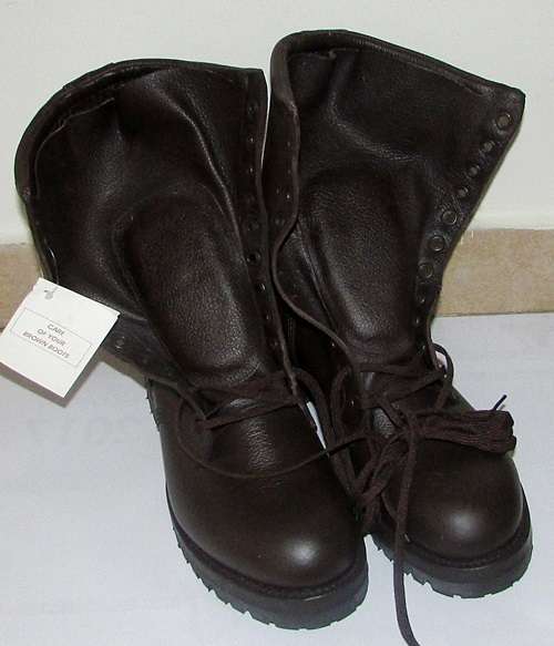 SADF/SANDF - Genuine Leather Jump Boots - As New
