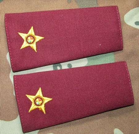 SADF - Medical Corps 2nd Lieutenant Field Dress Rank Pair