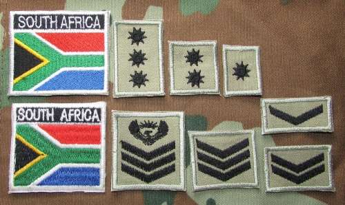 SANDF - Rank Badge Lot