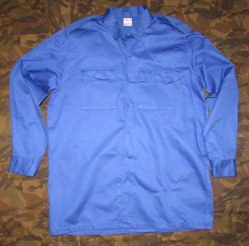 SADF - SA Navy Blue Button Shirt