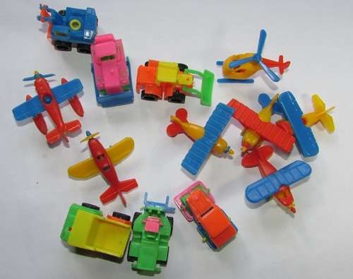 Plastic Micro Plane/Tractor Lot