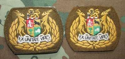 SADF - Army Sergeant Major Class I Rank Pair