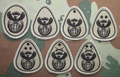 SANDF - Embroidered Warrant Officer Rank Lot