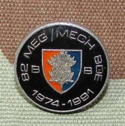SADF - 82 Mech Brigade Pin Badge