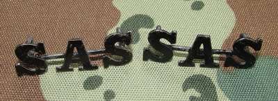 Rhodesian SAS Shoulder Title Pair