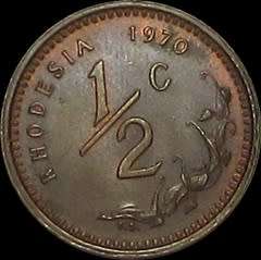 1970 Rhodesia Half Cent