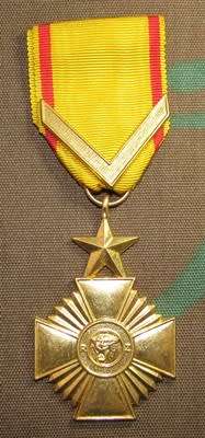 Republic of Zaire ( Congo ) Military Merit Full Size Medal