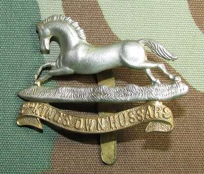3rd Kings Hussars Cap Badge