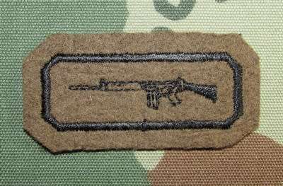 SADF - Nutria Army Marksman Breast Badge