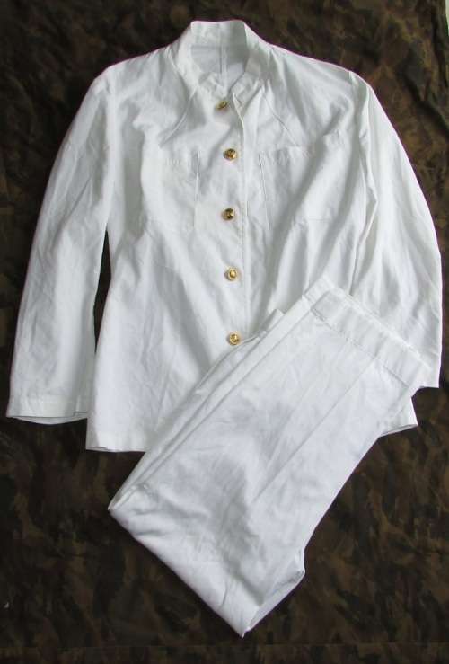 SADF - White Navy Jacket and Trousers