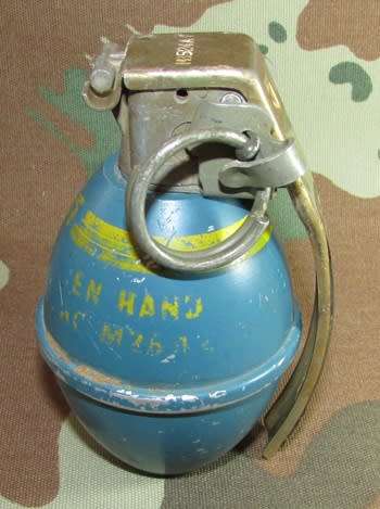 SADF - M26 Practise Grenade ( Inert and Deactivated )