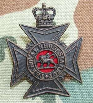 Rhodesia Regiment Cap Badge
