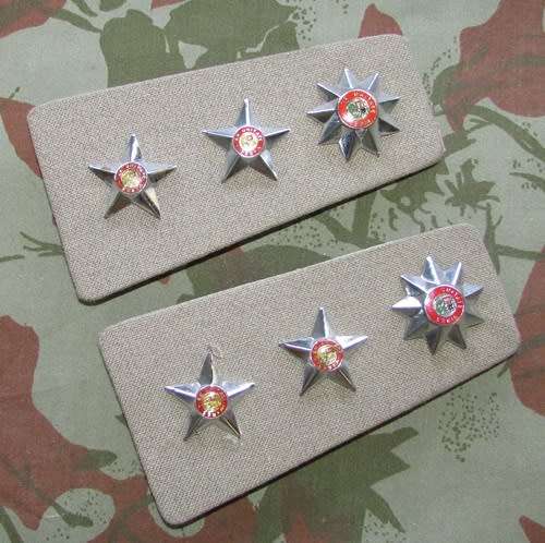SANDF - Rank Board Pair