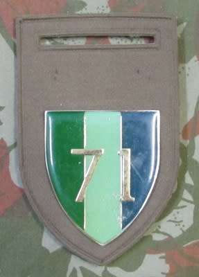 SADF - 71 Signal Unit Shoulder Flash