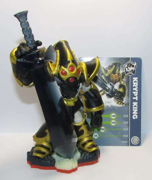 Skylanders Trap Team - Krypt King Figurine with Card