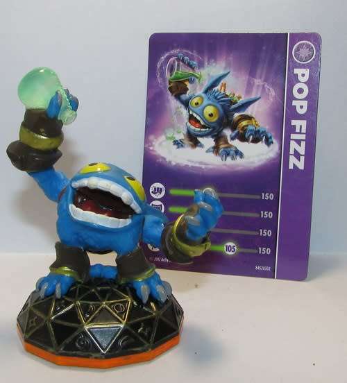 Skylanders Giants - PoP Fizz Figurine with Card