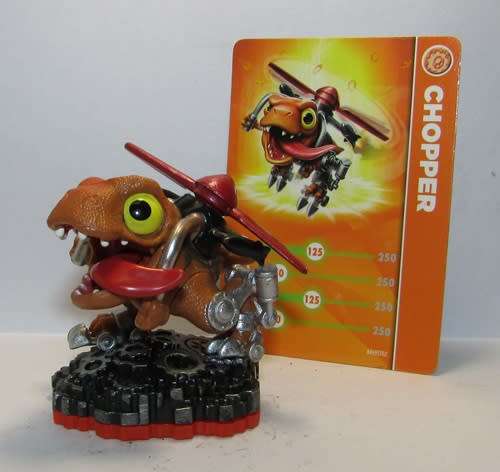 Skylanders Trap Team - Chopper Figurine with Card