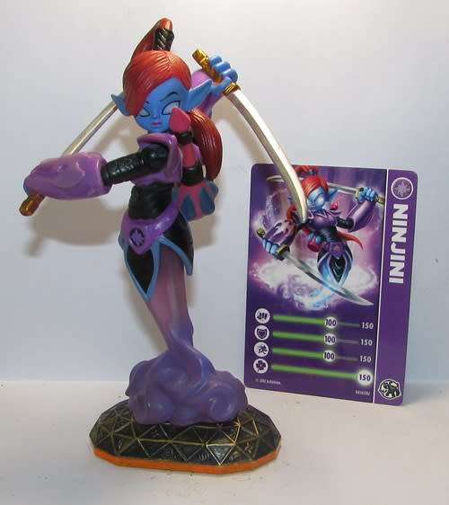 Skylanders Giants - Ninjini Figurine with Card