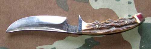 Wingen Solingen " Rostfrei Solingen " Othello - Safari Hunting Knife No 4414