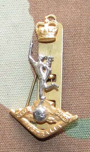Australia Signals Cape Badge