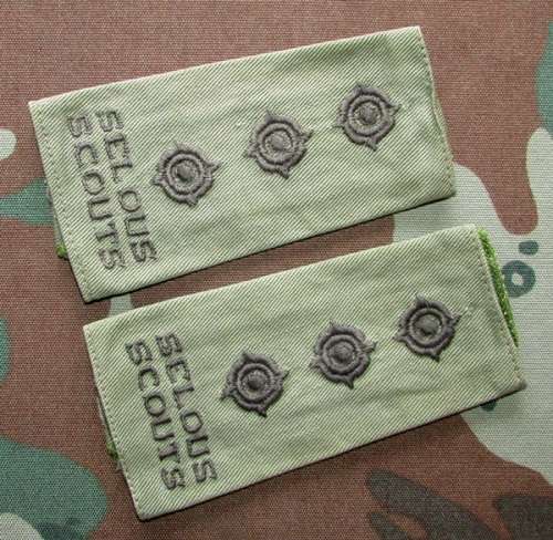 Rhodesia - " Selous Scouts " Combat Dress Captain Rank ( Rare )