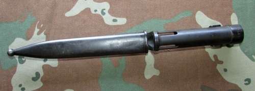 Rhodesia - FN/R1 Byonet with Scabbard