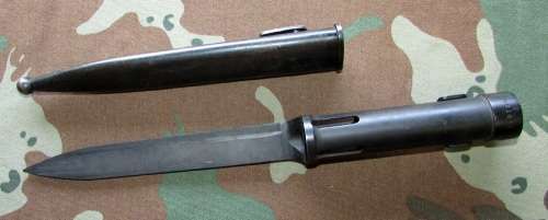 Rhodesia - FN/R1 Byonet with Scabbard