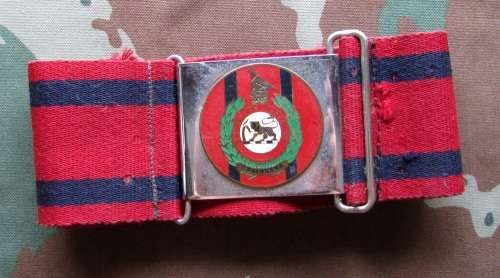 Rhodesia - " Stable Belt " Engineers ( Officers )