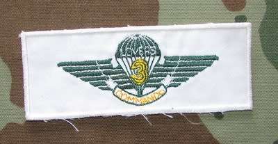 Rhodesia Lovers Commando Parachute Wing ( Suspected Fake )