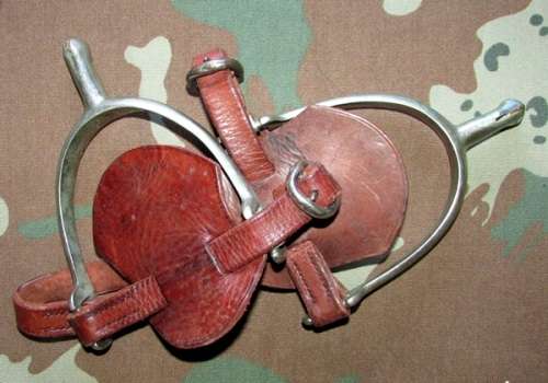 Rhodesia - BSAP Spur Set