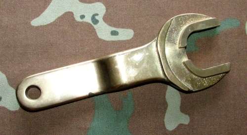 SAR/SAS Large Brass Railway Wrench - Used on Railway Tracks