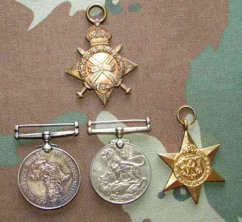World War 1 and 2 " Hamilton " Family Group - Full Size