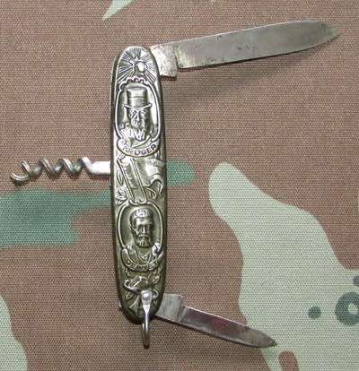 Vintage Paul Kruger Pocket Knife - Eendrag Maak Mag