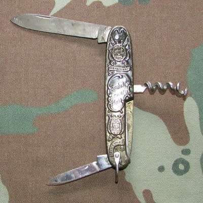 Vintage Paul Kruger Pocket Knife - Eendrag Maak Mag