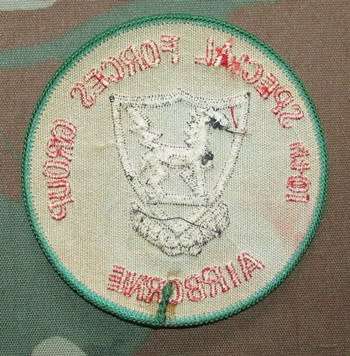 United States 10th Special Forces Group Airborne Pocket Flash