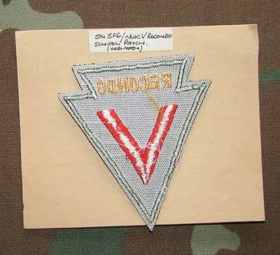 United States Recondo Patch Badge